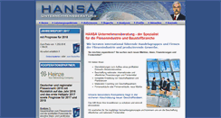 Desktop Screenshot of hansa-hh.de